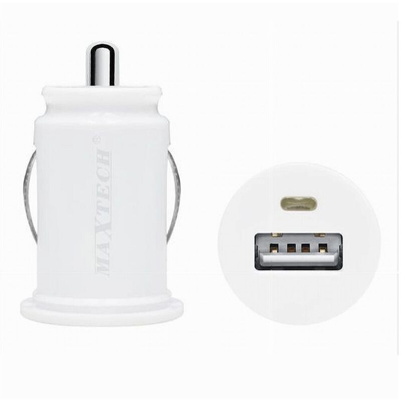 foto del prodotto maxtech caricatore auto caricabatteria presa universale usb 2a smartphone ipod 5v 1500ma ma c004 