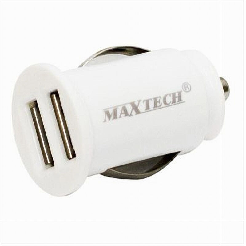 foto del prodotto maxtech caricatore per auto 2 usb caricabatteria presa 2.1a ricarica rapida 10w ma c005 