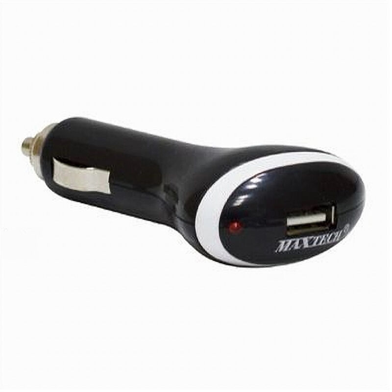 foto del prodotto maxtech caricatore universale da auto cavo presa accendisigari 5v 1000ma usb 2.0 ma c003 