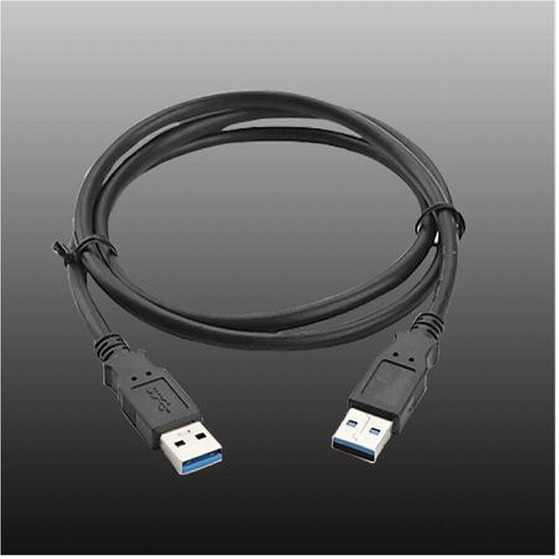 foto del prodotto maxtech cavo da 1,8mt usb 3.0 tipo a cable dati pc hard disk usb 3.0 am to am 1.8m 