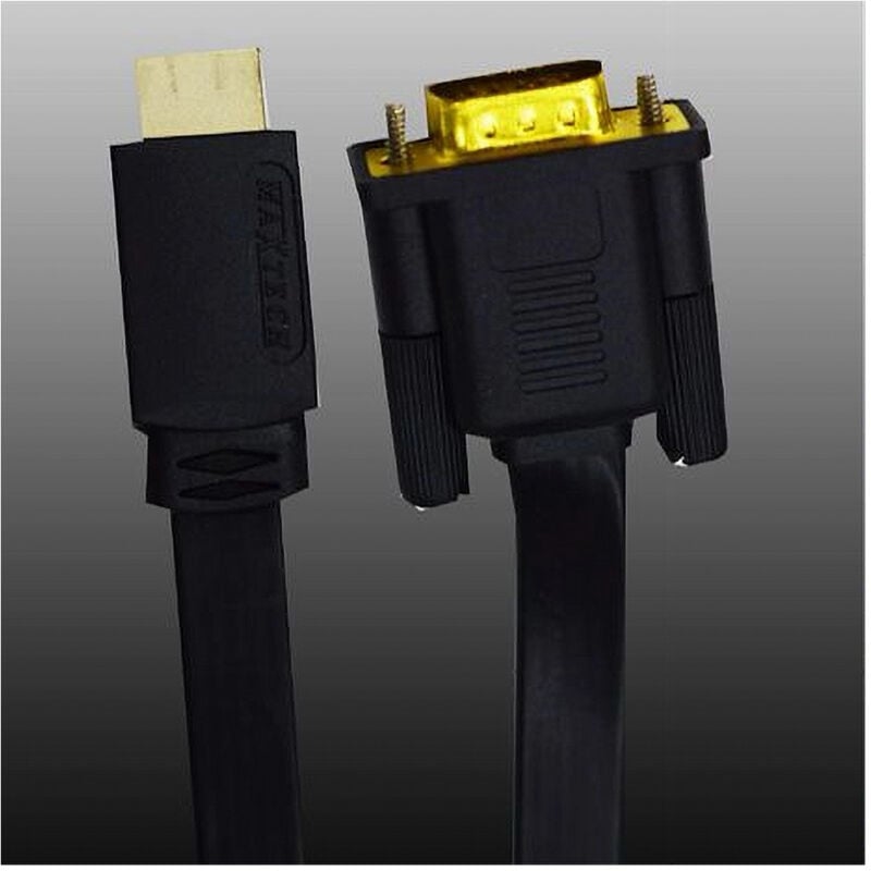 foto del prodotto maxtech cavo da hdmi vga 1,5 metri risoluzione 1080p connettore 24k hdmi va1.5m 
