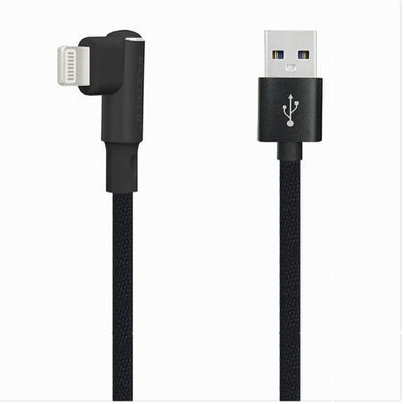 foto del prodotto maxtech cavo lightning 90 a usb ricarica compatibile con ipad ipod 1 mt f ip025 
