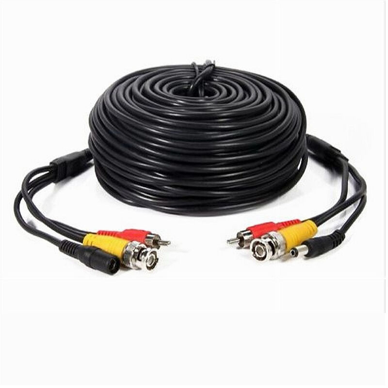 foto del prodotto maxtech cavo prolunga per telecamera bnc audio video sorveglianza 30mt cv tel005 