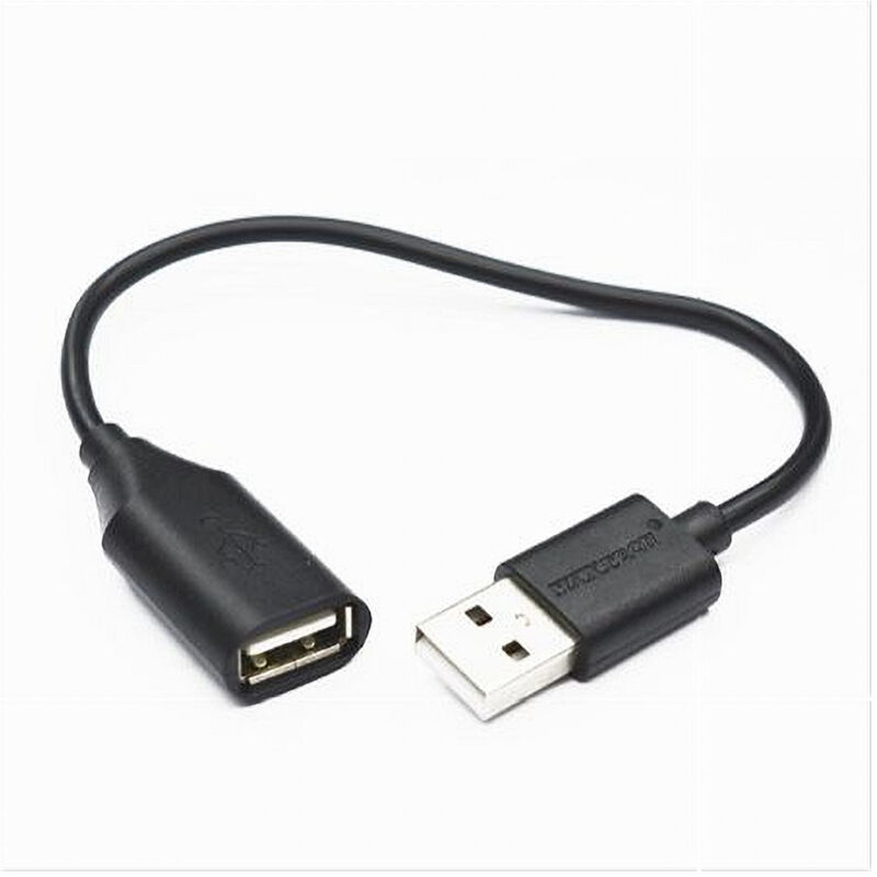 foto del prodotto maxtech cavo prolunga usb 2.0 0.2mt maschio a femmina per pc computer usb2.0f m0.2m 