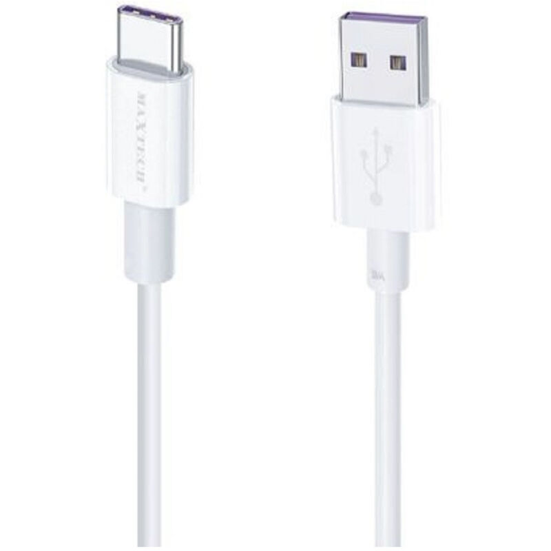 foto del prodotto maxtech cavo type c usb 2.5mt supercharge ricarica rapida 5a dati per smartphone f tc021 