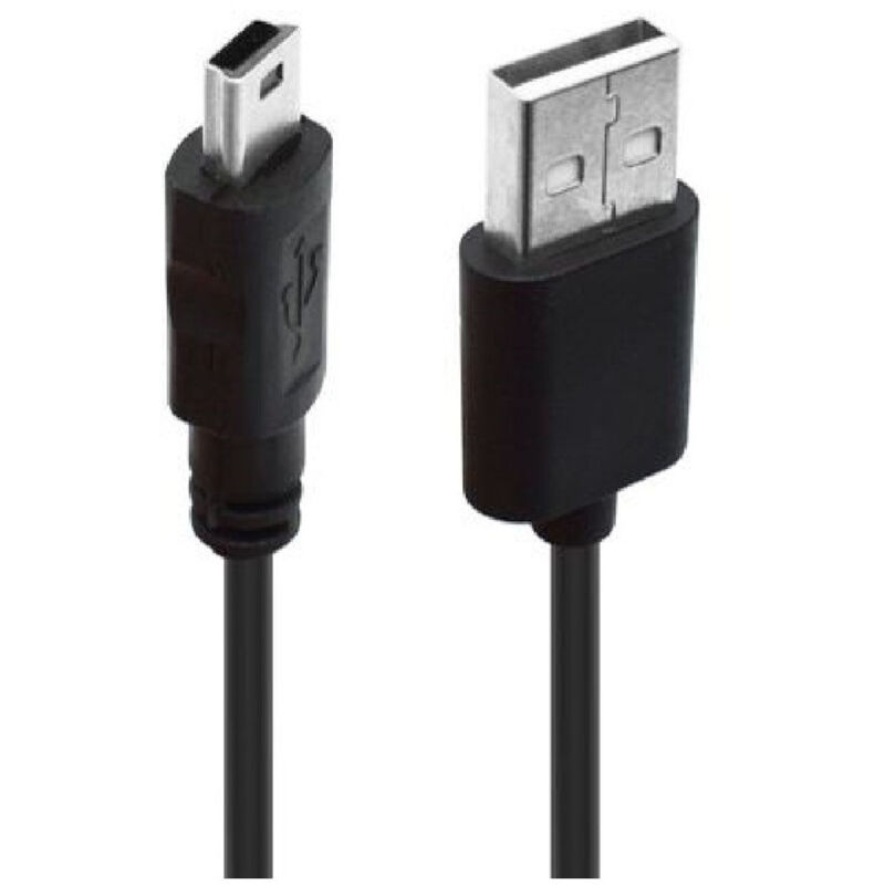 foto del prodotto maxtech cavo usb a mini usb v3 1.5mt 2.5a cavetto per trasferimento dati ricarica f v002 