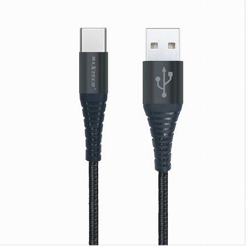 foto del prodotto maxtech cavo usb a type c 3.0a 1 mt dati ricarica rapida per smartphone tablet f tc022 