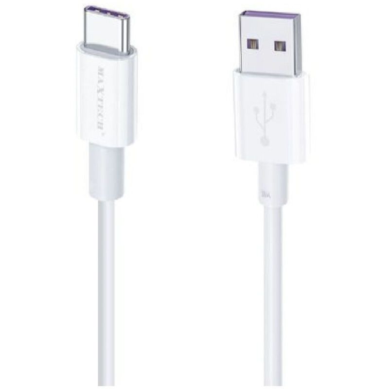 foto del prodotto maxtech cavo usb type c 5a 1.5 metri dati ricarica rapida per smartphone tablet f tc020 