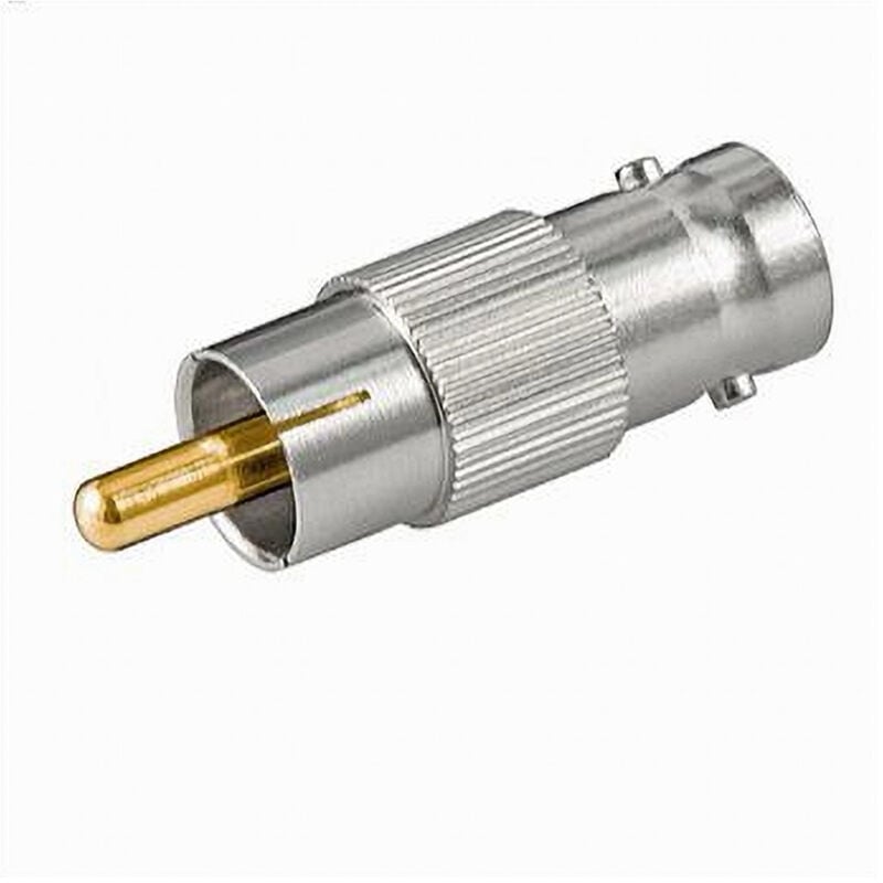 foto del prodotto maxtech connettore adattatore video bnc femmina ad rca maschio sorveglianza c bnc05 
