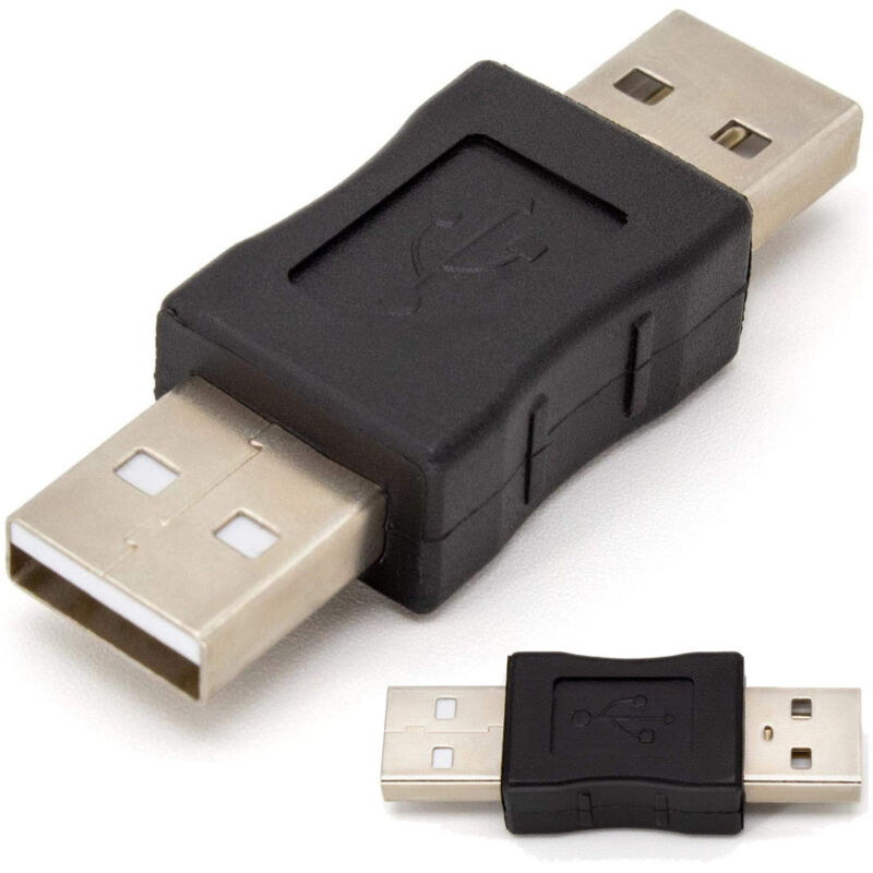foto del prodotto maxtech connettore dati adattatore usb maschio maschio spina accoppiatore computer c 064 