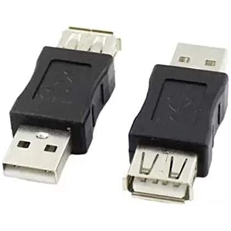 foto del prodotto maxtech connettore dati adattatore usb maschio usb femmina presa accoppiatore cavo c 060 