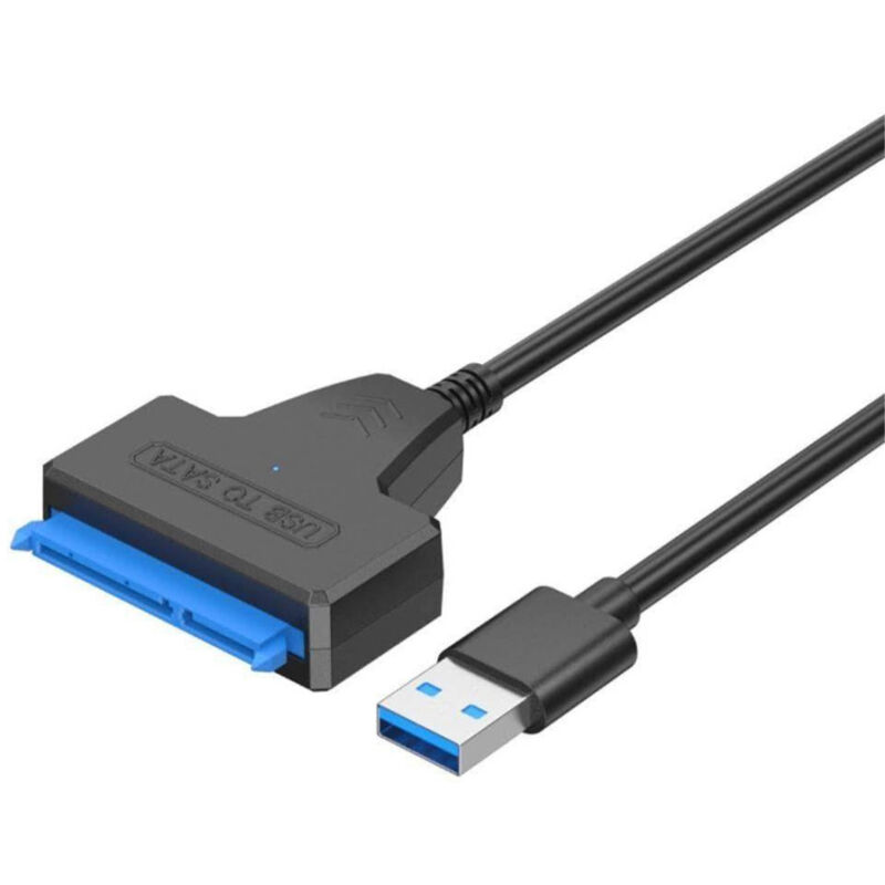 foto del prodotto maxtech convertitore cavo adattatore sata usb 3.0 20cm ssd hdd hard disk sa u3.0 