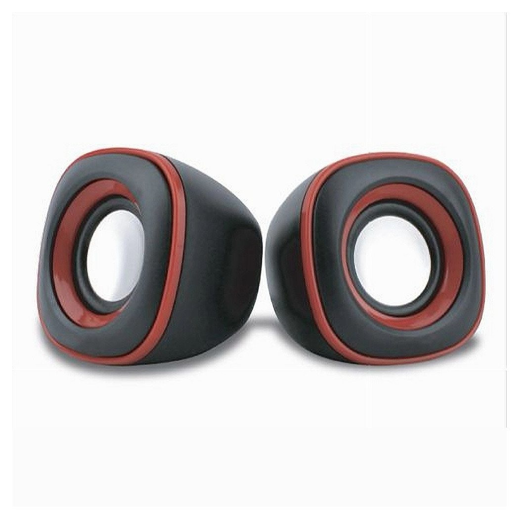 foto del prodotto maxtech coppia casse speaker wired 10w altoparlanti ca ss006 pc attacco usb aux 