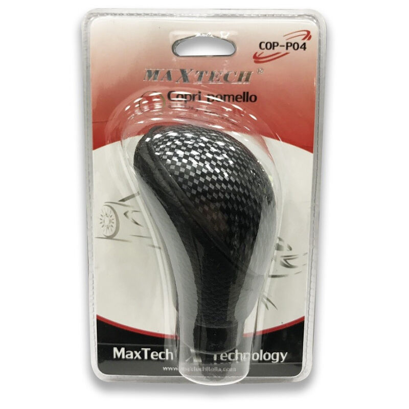 foto del prodotto maxtech copri pomello per auto camion furgone universale marce leva cambio cop p04 