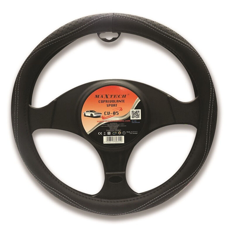 foto del prodotto maxtech coprivolante antiscivolo per auto universale sterzo fodera interno cv 05 