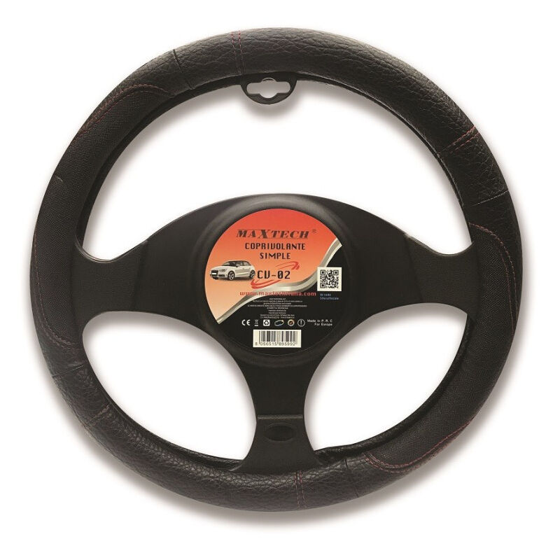 foto del prodotto maxtech coprivolante fodera proteggi sterzo universale simple per auto interno cv 02 