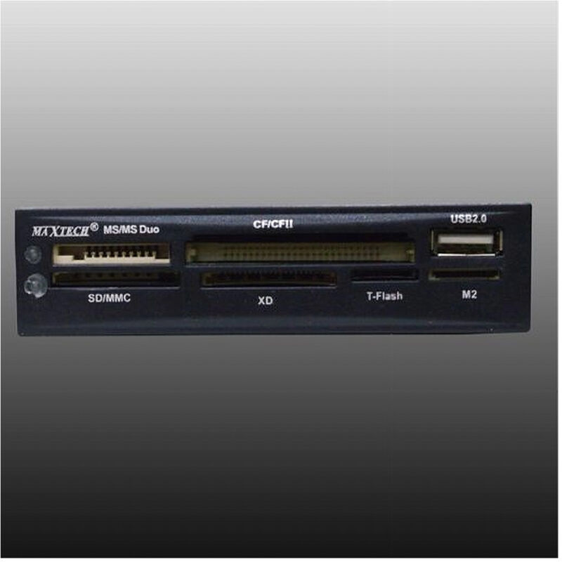 foto del prodotto maxtech lettore schede di memoria interno ms sd mmc tf md cf usb 2.0 lt it001 