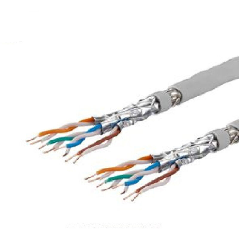 foto del prodotto maxtech matassa 200 mt metri cavo di rete cat 7 lan ethernet cat7 lan200m 