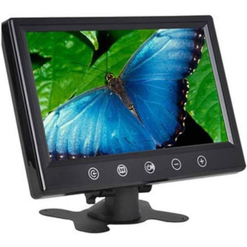 foto del prodotto maxtech monitor per videosorveglianza telecamera auto lcd 9 pollici 12v lcd 9 