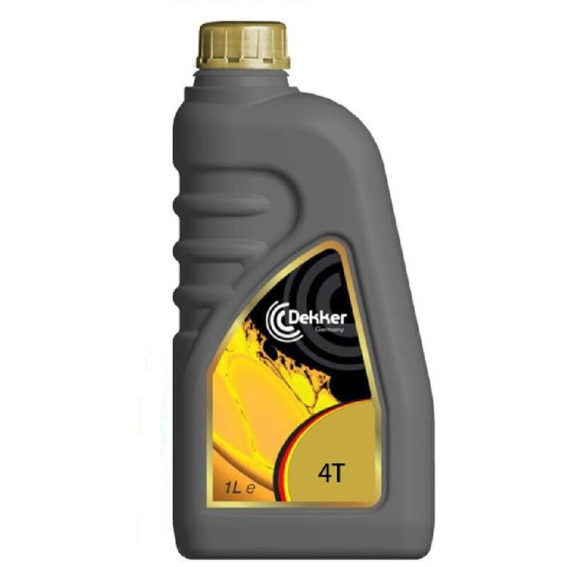foto del prodotto maxtech - olio lubrificante 1 litro per motori a quattro tempi di moto scooter tosaerba 4t -