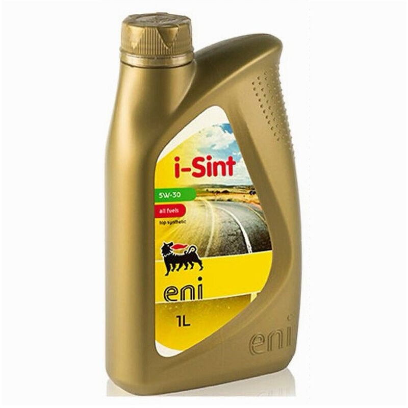 foto del prodotto maxtech - olio lubrificante motore auto i-sint eni 5w-30 1 litro con formula top synthetic -