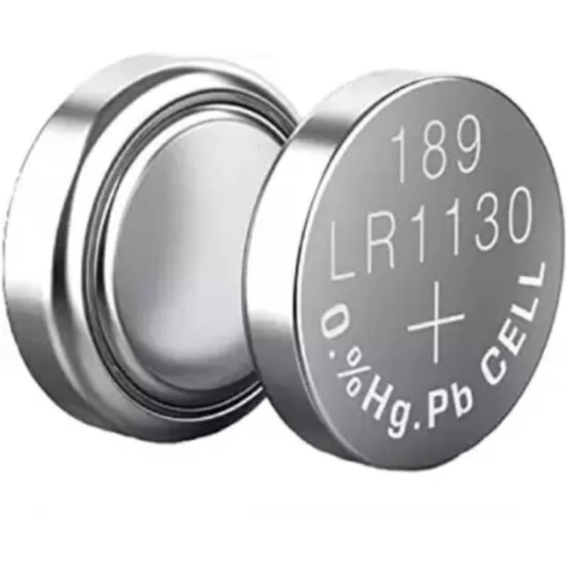 foto del prodotto maxtech pile alkaline lr1130 g10 1.5v batterie bottone 65mah telecomandi orologi