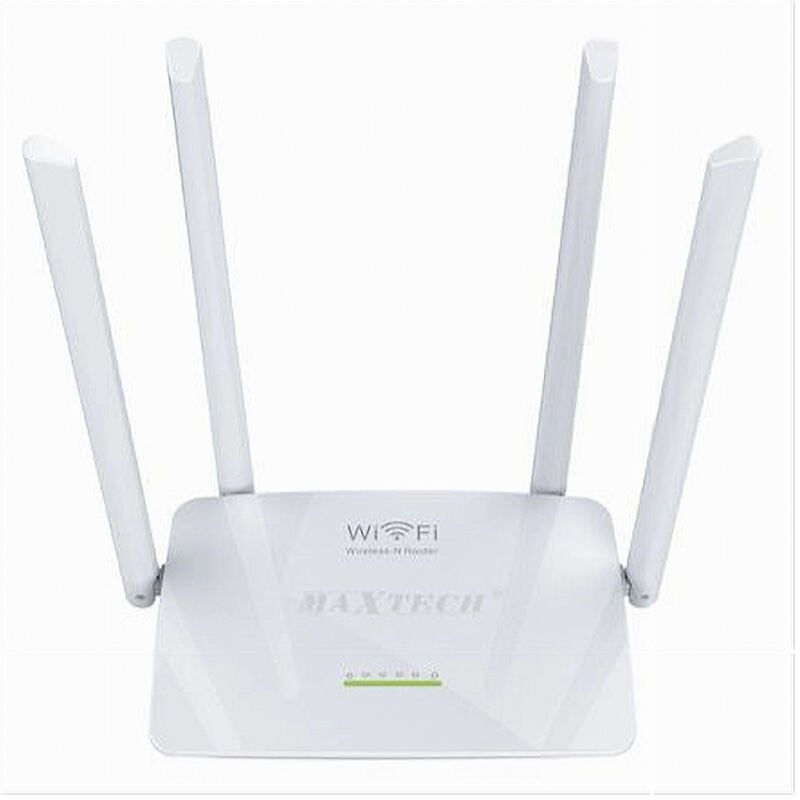 foto del prodotto maxtech router wifi ripetitore di rete 300mbps amplificatore di segnale maxtech lv wr08 