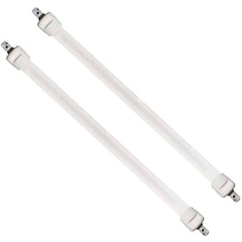 foto del prodotto maxtech set 2 tubi candela di ricambio per stufa al quarzo stufe lunghezza 205 mm tbq 01 
