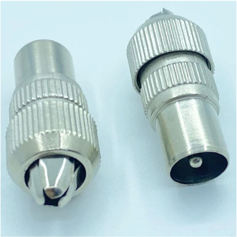 foto del prodotto maxtech spinotto tv femmina connettore antenna per televisore adattatore c 005 