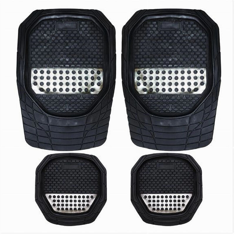 foto del prodotto maxtech tappetino universale da auto pvc stampa turbo tappetini 4 pezzi mats 05 