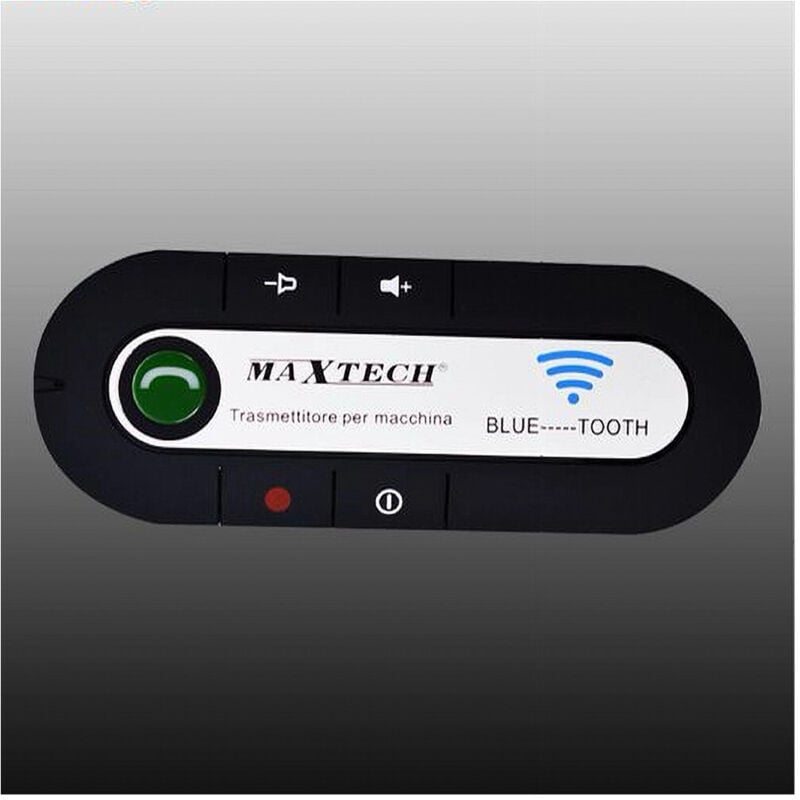 foto del prodotto maxtech - trasmettitore per auto macchina bluetooth microfono vivavoce speaker tra-bul002 -