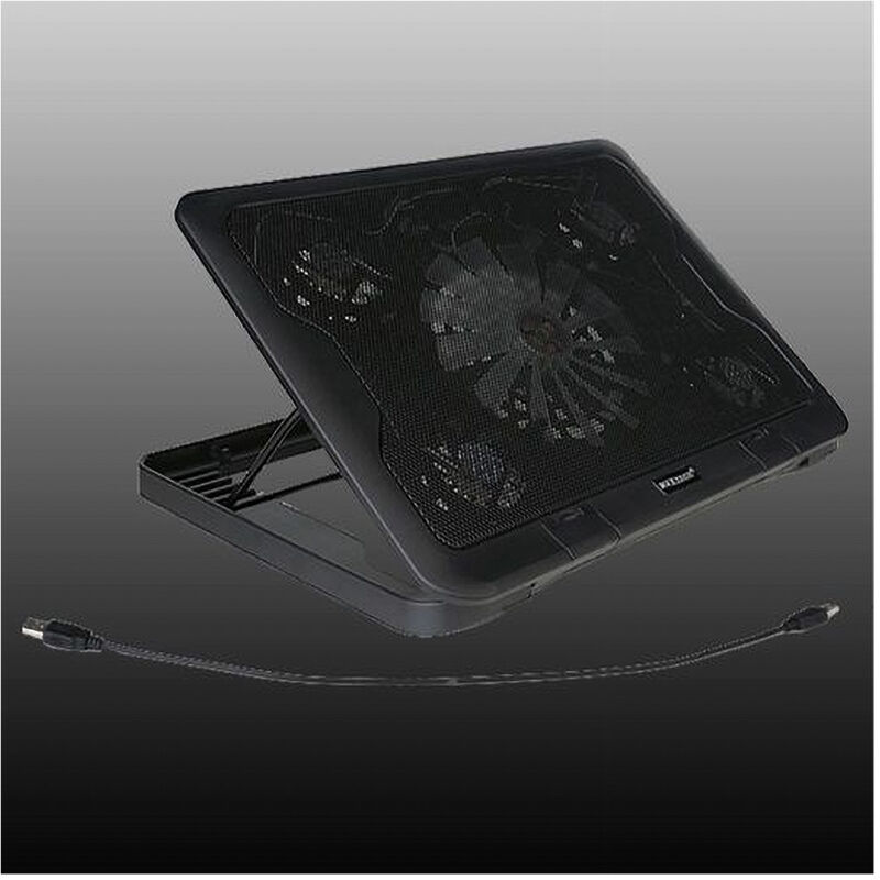foto del prodotto maxtech ventola raffreddamento dissipatore 160mm supporto pad notebook pc vt pt004 