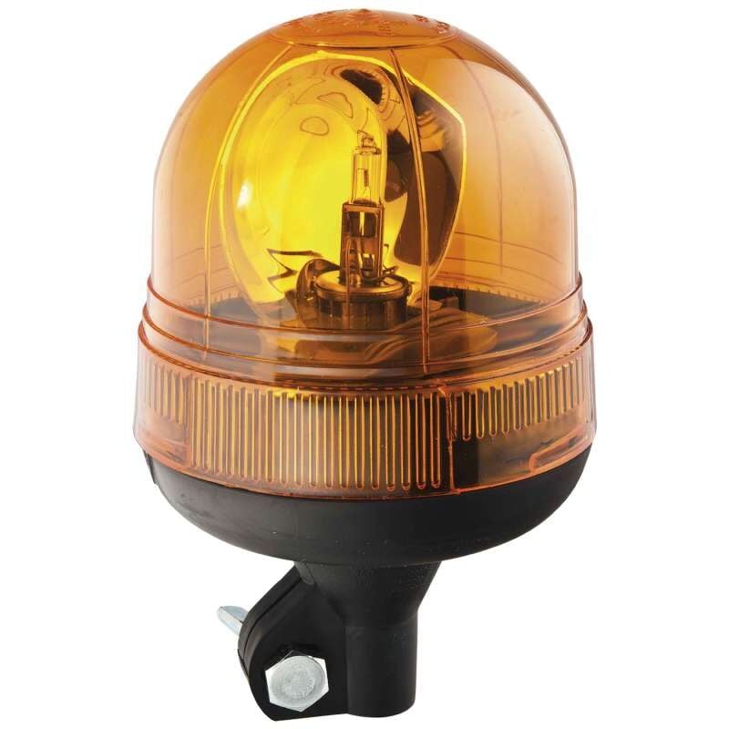 foto del prodotto maxter faro rotante a sfera 12 volt su supporto