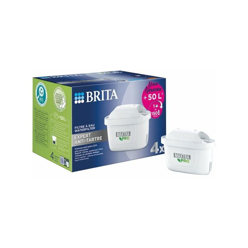 foto del prodotto maxtra pro confezione da 4 esperto antitartaro 1050433 brita