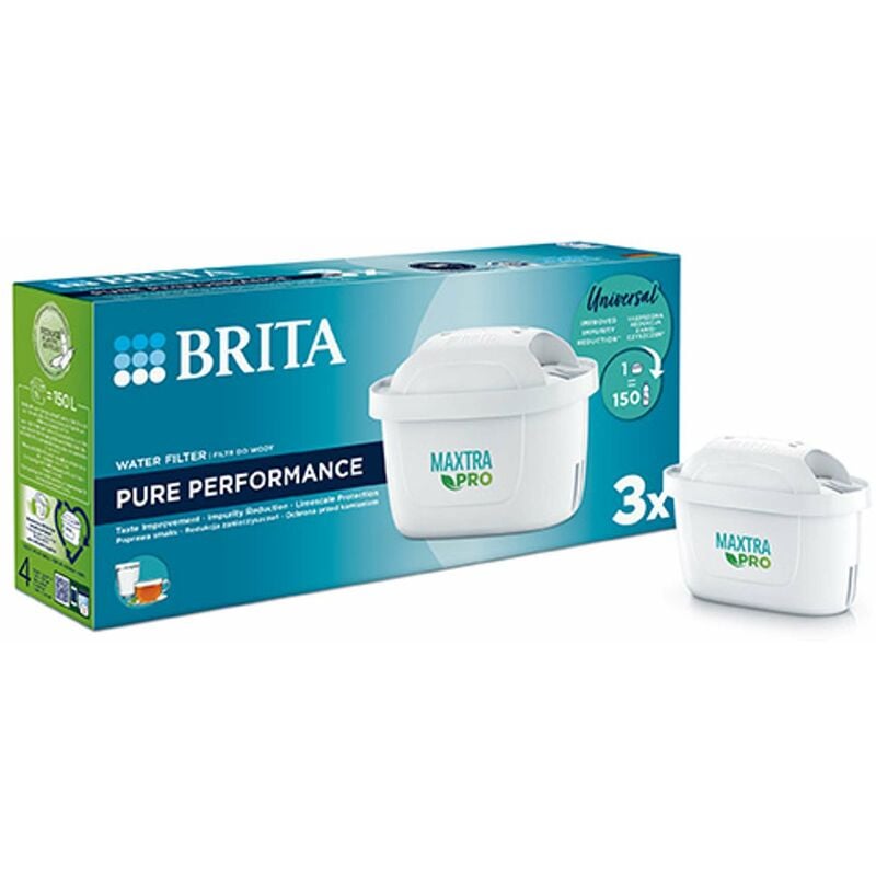foto del prodotto maxtra pure performance system filter de filtrazione de acqua 3 pezzo i brita