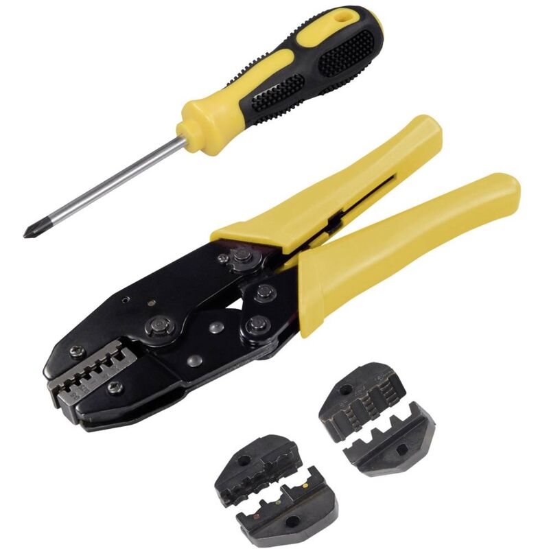 foto del prodotto maxtrack sw 17 l sw 17 l kit per crimpaggio boccola, connettore a spina, connettore 0.5 fino a 16 mm incl. impronta in