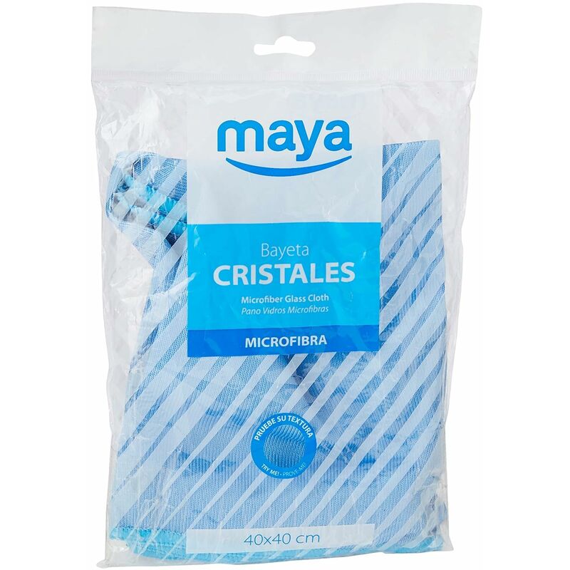 foto del prodotto maya 07088 panno in microfibra, speciale per vetri