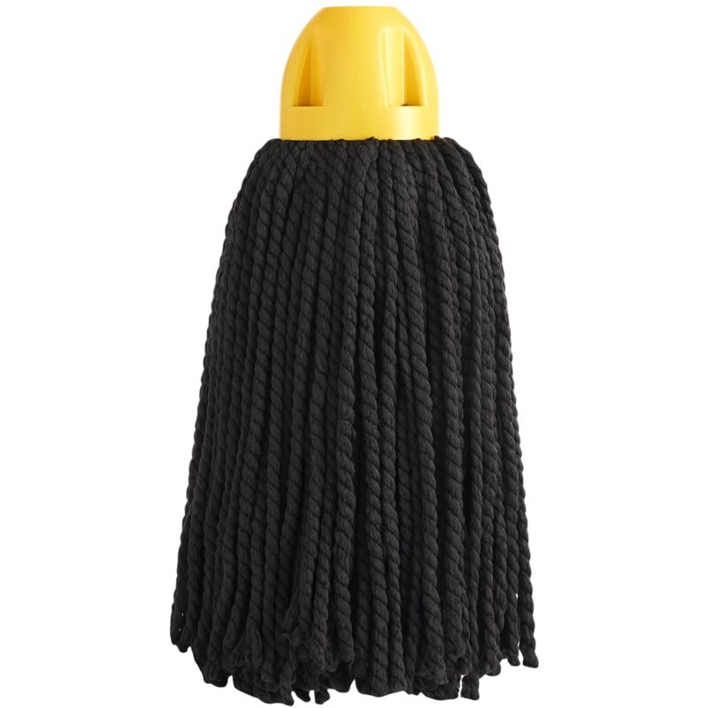 foto del prodotto maya professional tools maya mop in microfibra max pro con filo nero filo universale non graffia il pavimento pavimenti lisci non ruvidi grande