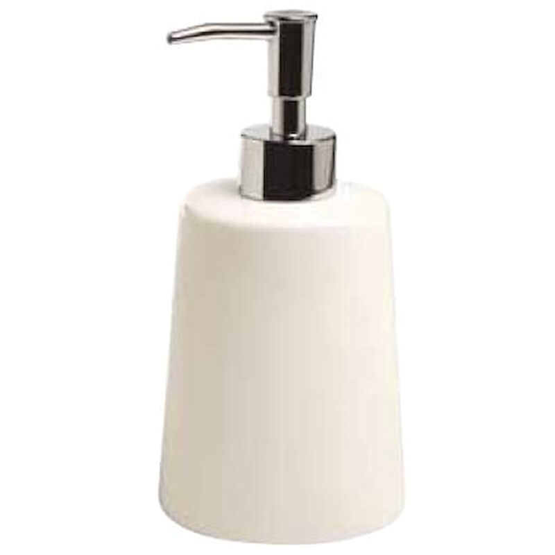 foto del prodotto maya spandisapone bianco con erogatore cromato codice prod aqc120ww003 aquasanit