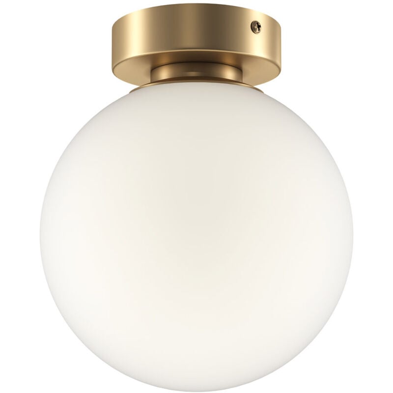 foto del prodotto maytoni applique contemporanea basic form media in metallo colore oro 1 luce