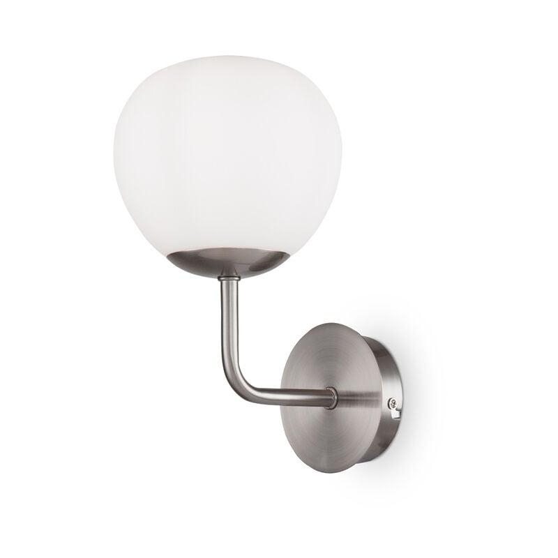 foto del prodotto maytoni applique contemporanea erich struttura in metallo nichel 1 luce