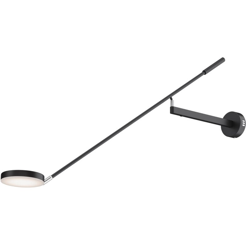 foto del prodotto maytoni applique da parete moderno fad metallo nero metallo 1 luce led 6w