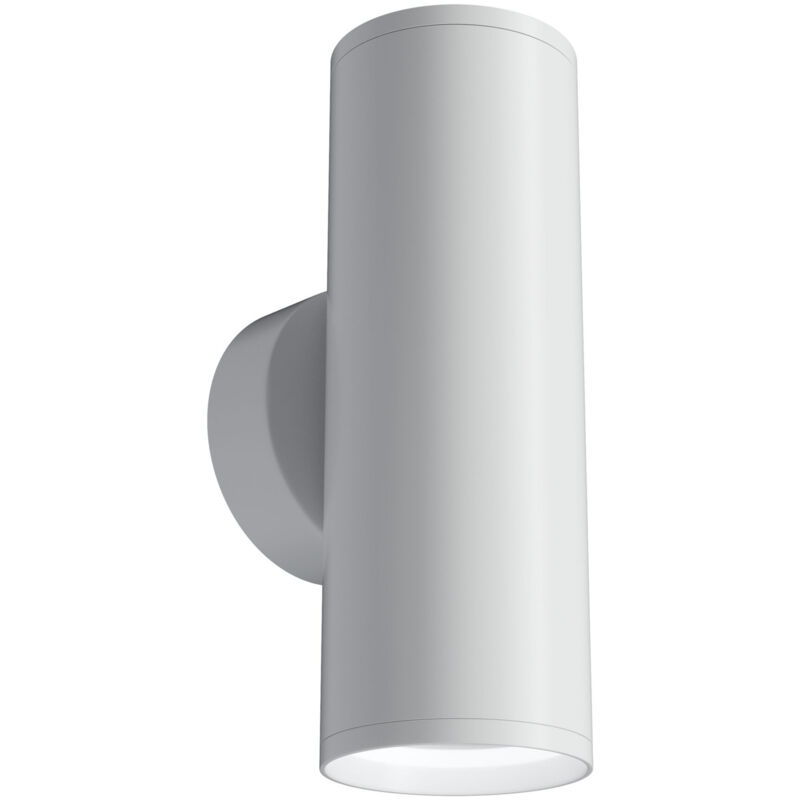 foto del prodotto maytoni applique da parete moderno focus s alluminio bianco 2 luci gu10 10w