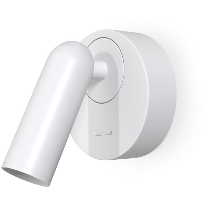 foto del prodotto maytoni applique da parete moderno mirax metallo bianco luce led integrato 3w