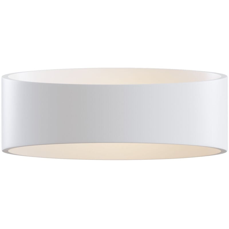 foto del prodotto maytoni applique da parete moderno trame metallo bianco luce led integrato 6w