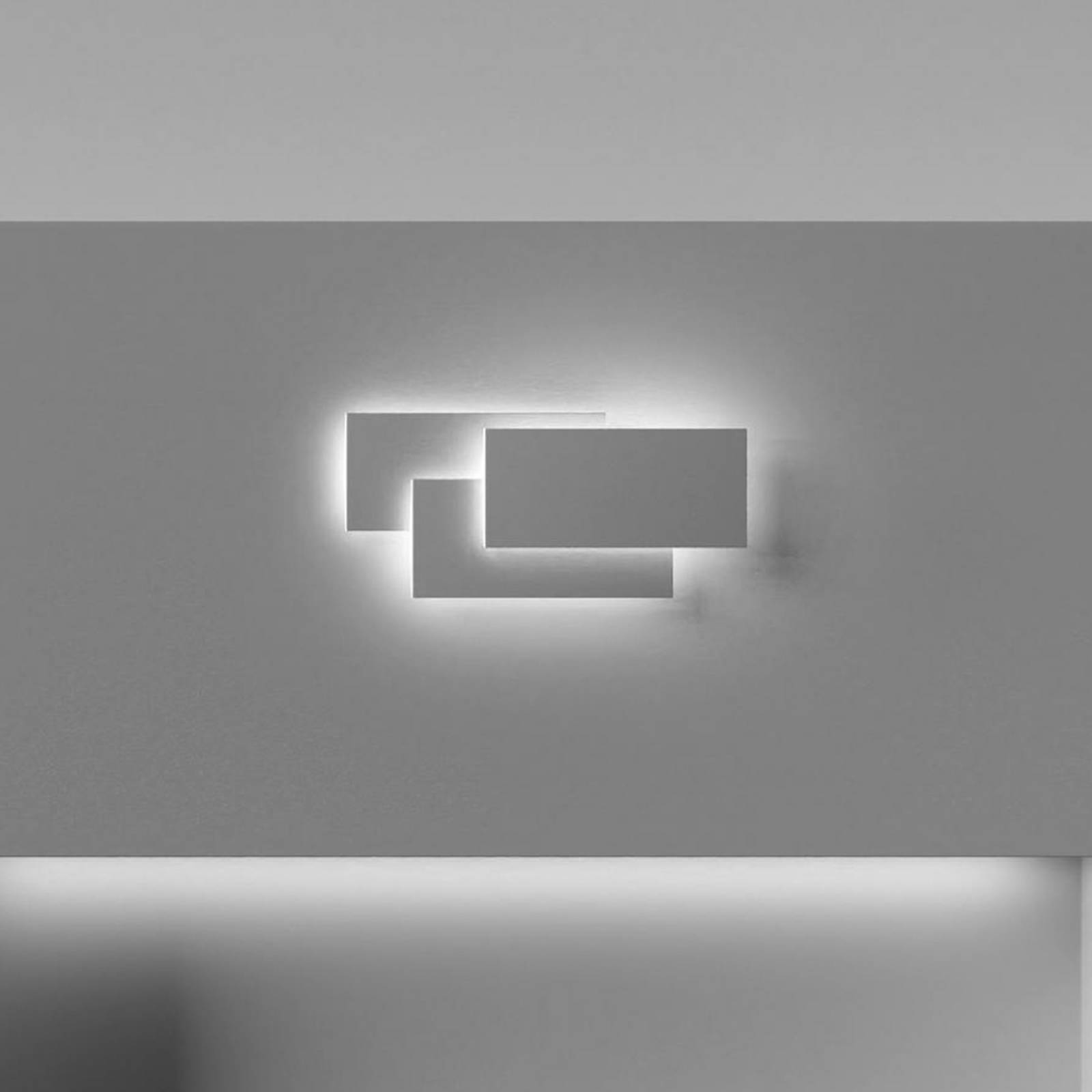 foto del prodotto maytoni applique led trame, rettangolare