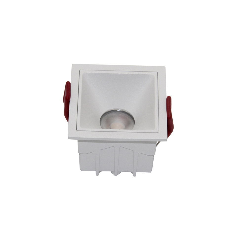 foto del prodotto maytoni faretto da incasso moderno alfa led alluminio bianco led luce calda dimmerabile