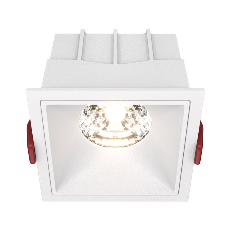 foto del prodotto maytoni faretto da incasso moderno alfa led alluminio bianco led luce naturale