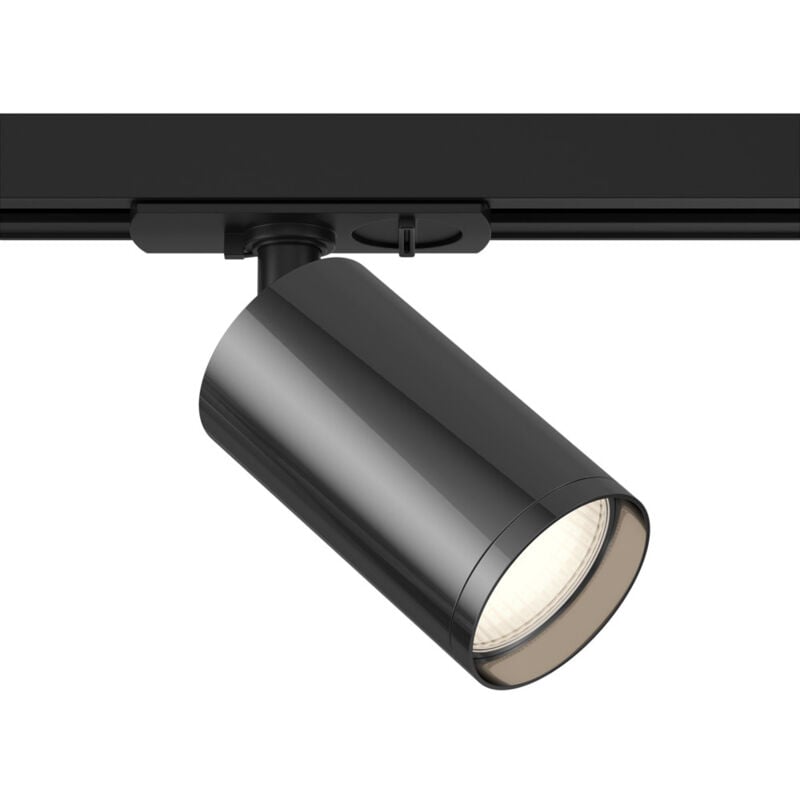foto del prodotto maytoni faretto per binario moderno focus s alluminio nero e grafite 1 luce