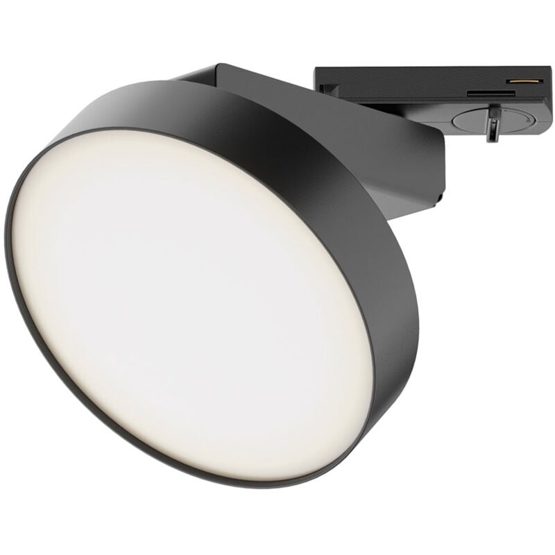 foto del prodotto maytoni faretto per binario orientabile zon in metallo nero 1 luce calda